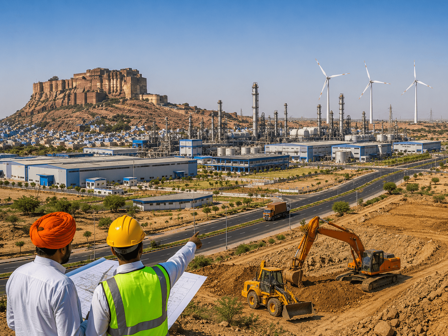 Industrial Boom Ahead as 3,600 Hectares Cleared for Jodhpur-Pali-Marwar Mega Hub