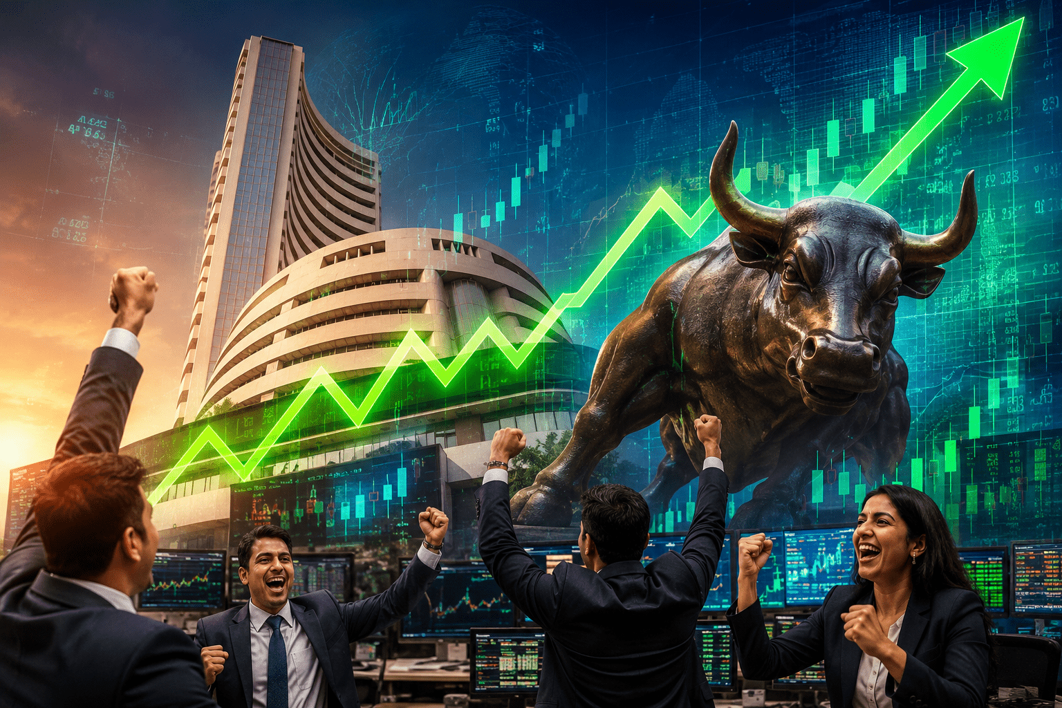 Sensex and Nifty Rally Boosts Investor Confidence; IT and Metal Stocks Shine.