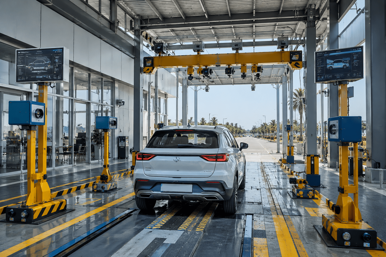 Baramati Vehicle Fitness Centre Becomes Maharashtra's First Pilot Automated Testing Station