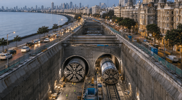 Progress Alert! Mumbai's Orange Gate to Marine Drive Underground Tunnel Project Completes 250m Excavation

