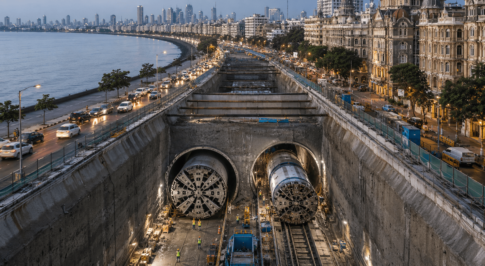 Orange Gate to Marine Drive Underground Tunnel Project Completes 250m Excavation