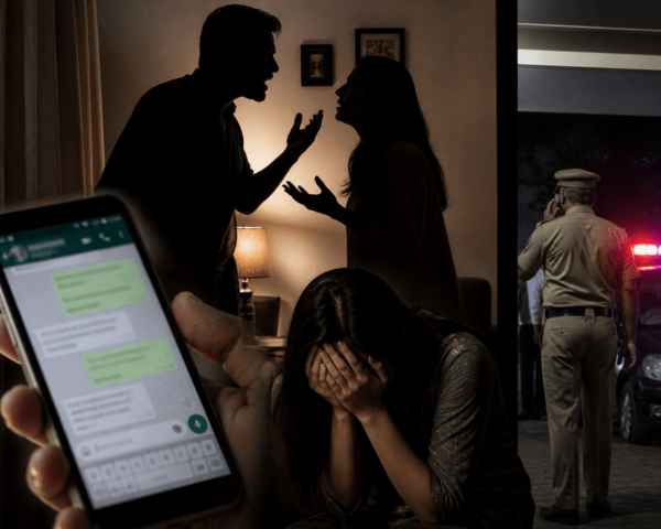 Pune Shock: Dispute Over Mobile Chatting Escalates; Husband Attempts to Strangle Wife to Death