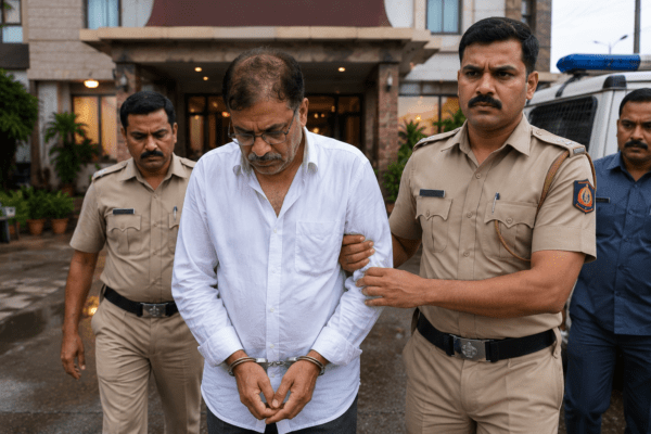 Owner Arrested for Blackmailing Woman Staff Using Secret Bathroom Videos