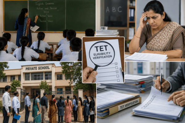 Strict Audit for Private Schools: Education Dept to Verify Teacher Qualifications and TET Eligibility; Quality Standards to Rise!