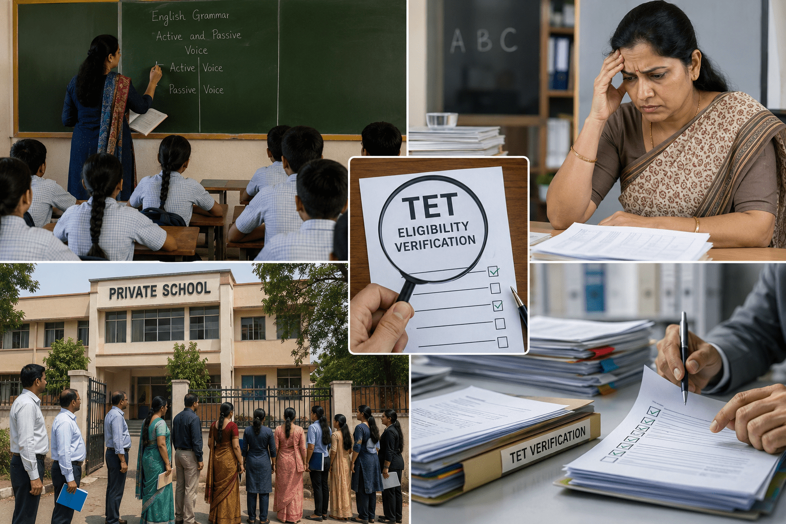 Education Dept to Verify Teacher Qualifications and TET Eligibility