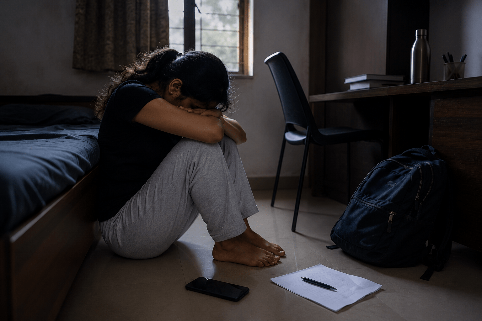 19-Year-Old Takes Extreme Step at Hostel!