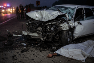 Fatal Collision! Youth Killed on the Spot in Horrific Car Crash on Nanded-Bidar Highway