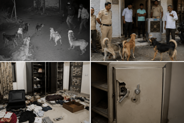 Unexpected Heroes: Stray Dogs Foil Robbery Attempt in Hingoli's Basmath