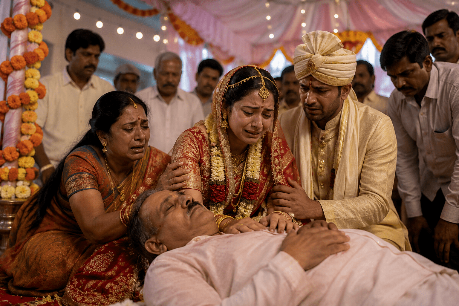 Father Dies of Sudden Heart Attack During Daughter's 'Kanyadan' in Buldhana.