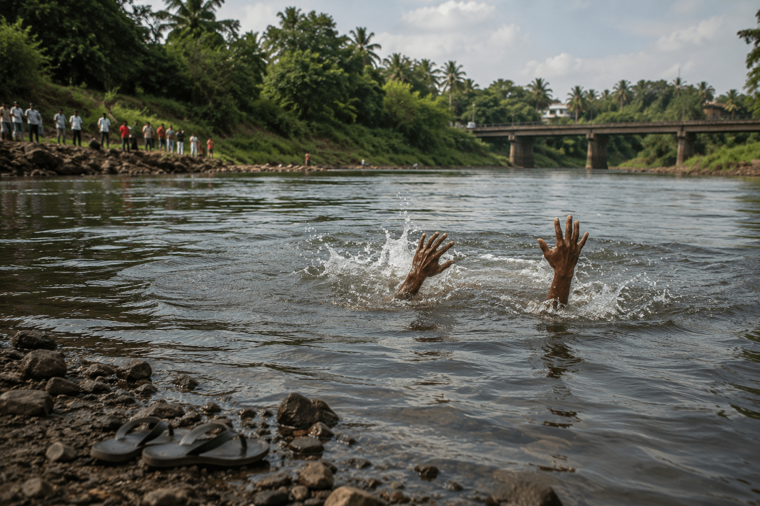 Uncle and Nephew Drown in Hiranyakeshi River While Returning from Family Event!