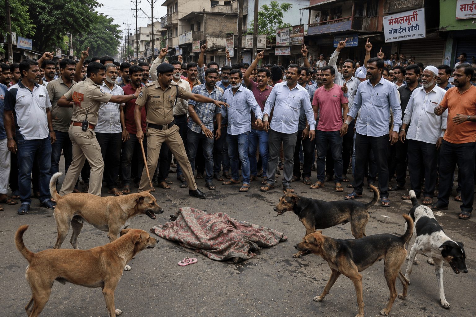 5-Year-Old Boy Mailed to Death by Stray Dogs; Citizens Outraged!