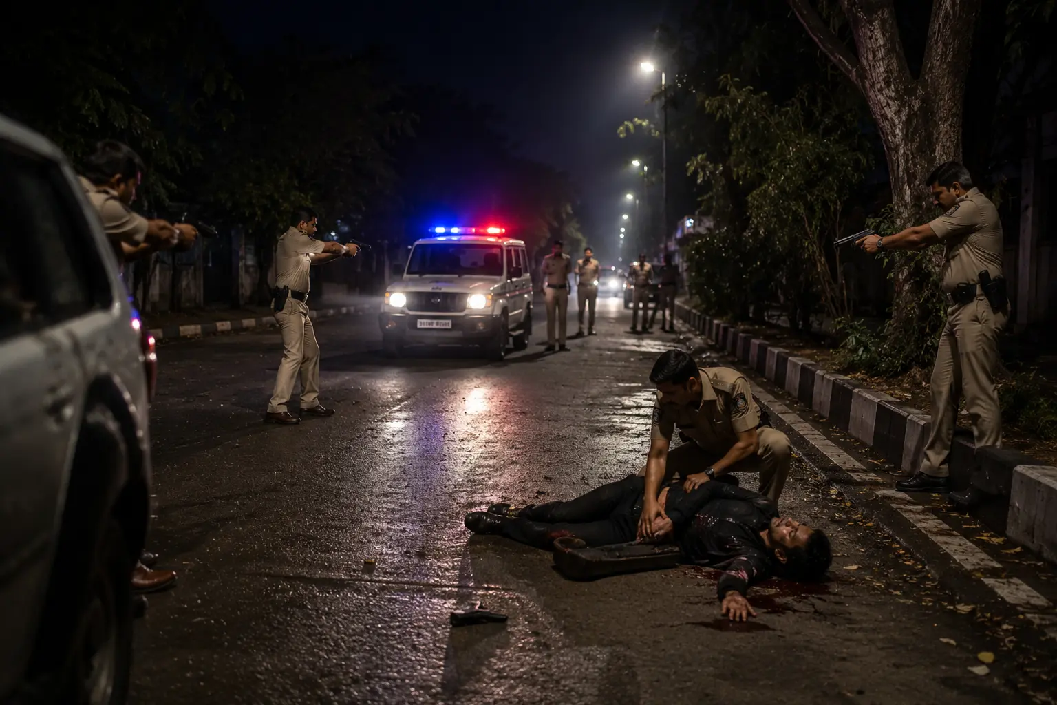 Notorious Criminal Karan Singh Opens Fire on Police in Wanowrie
