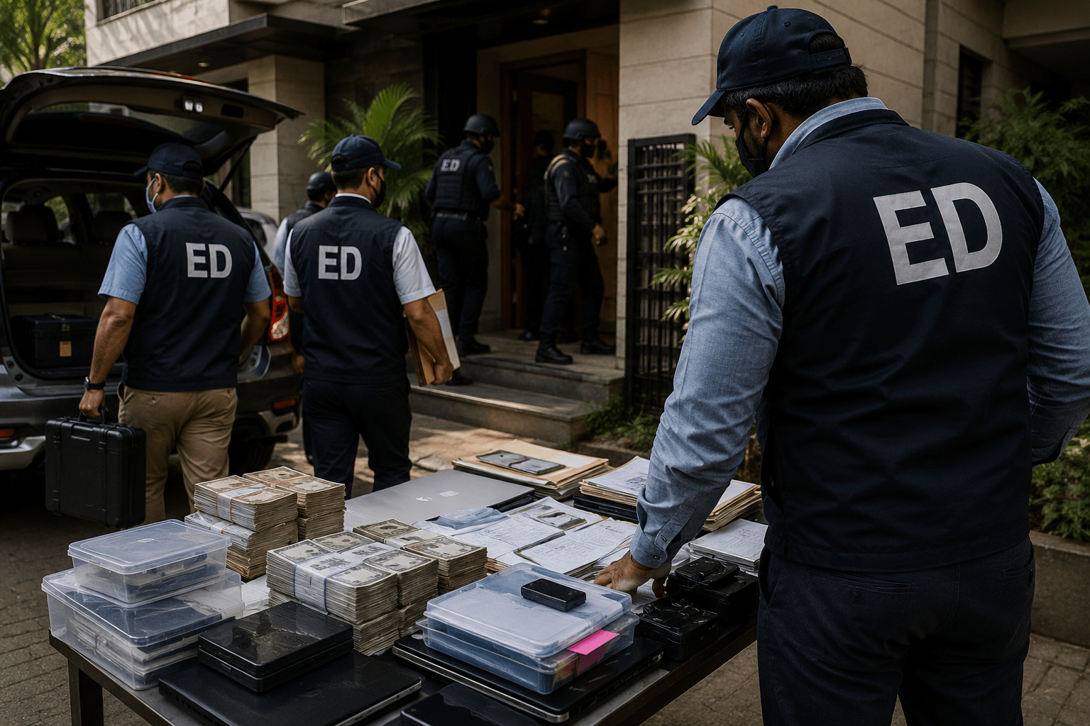 ED Raids 20 Locations in Multi-State Drug Probe Linked to Dawood Aide Salim Dola
