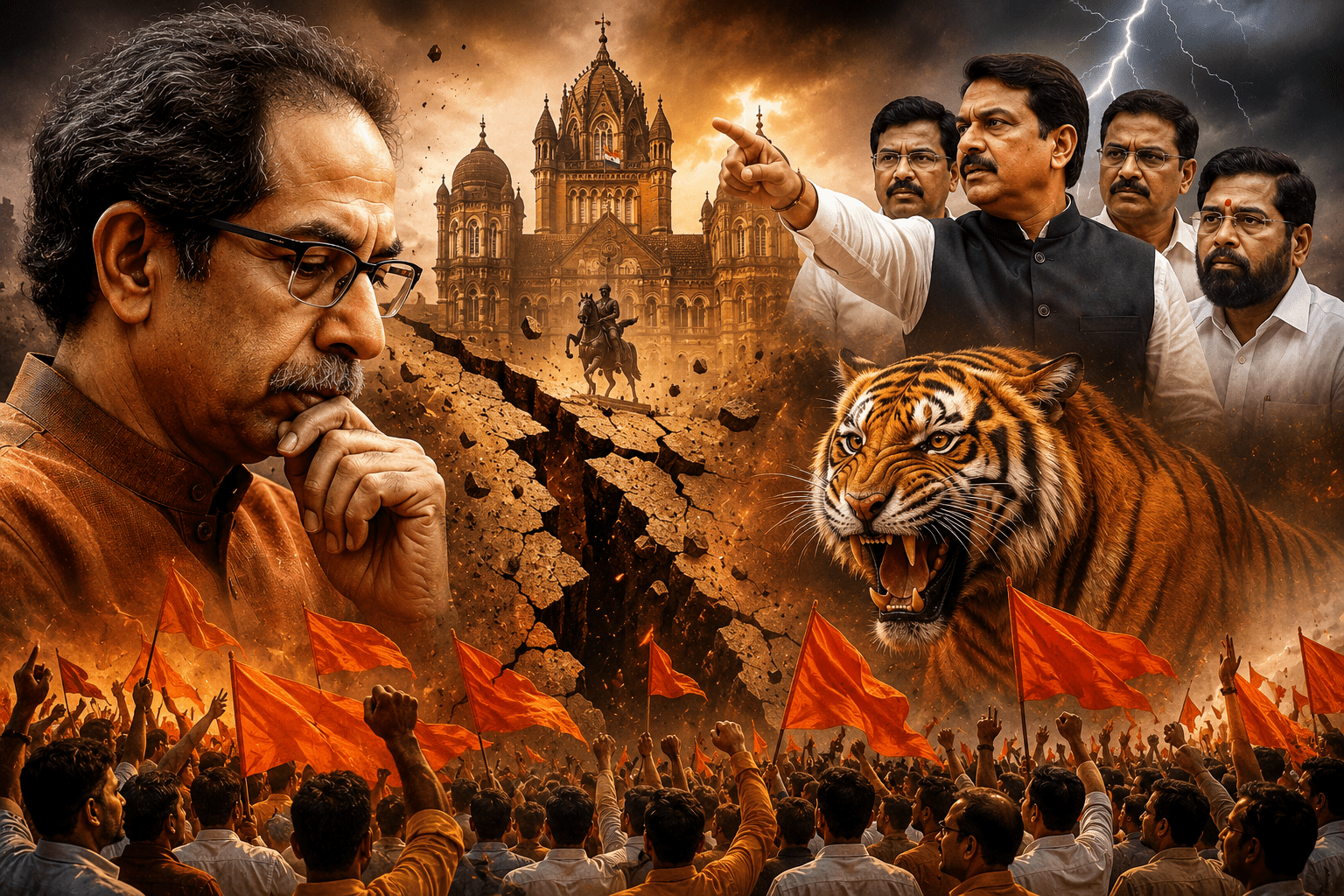 Political Earthquake in Maharashtra 'Operation Tiger'