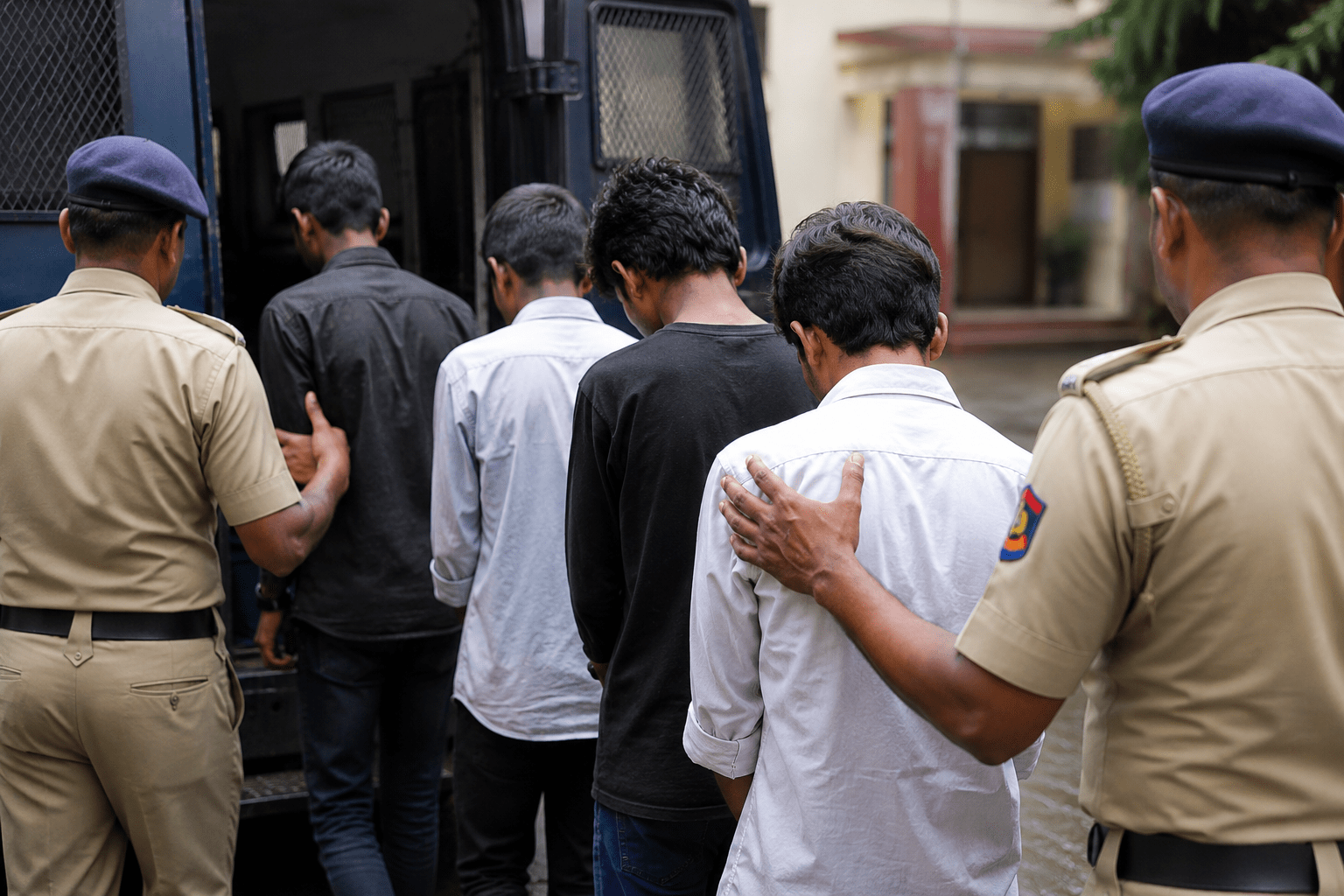 Girl Sexually Assaulted and Blackmailed by Boyfriend and His Three Friends