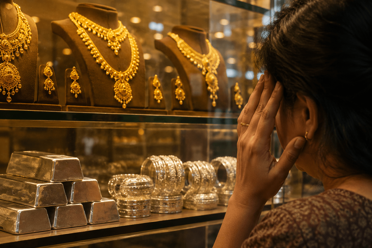 Yellow Metal Slips Below 1.5 Lakhs, Silver Drops to 2.33 Lakhs!
