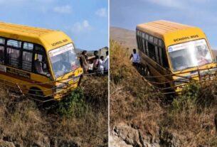 Drunk Driver Puts School Bus Full of Students in Grave Danger!