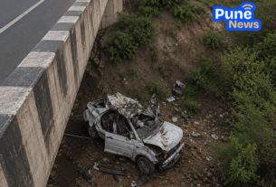 Car Plunges 20 Feet into Ditch; Mother and Daughter Killed on Spot!