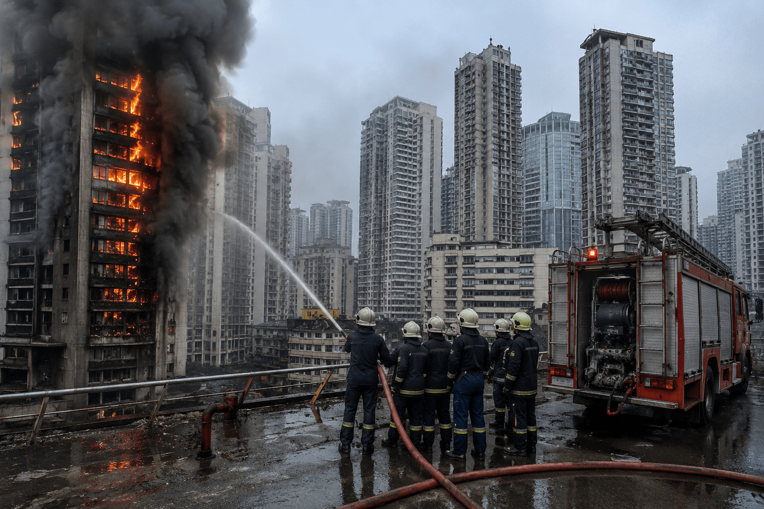 Will the System Wake Up After the Gaavdevi Incident? 661 Fire Brigade Posts Vacant, High-Rise Towers Left to God's Mercy!