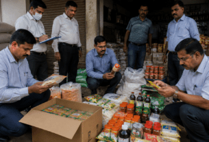 Expired Food Items and Gutkha Seized Following Commissioner Tukaram Mundhe’s Orders