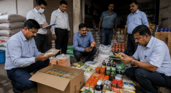  Expired Food Items and Gutkha Seized Following Commissioner Tukaram Mundhe’s Orders
