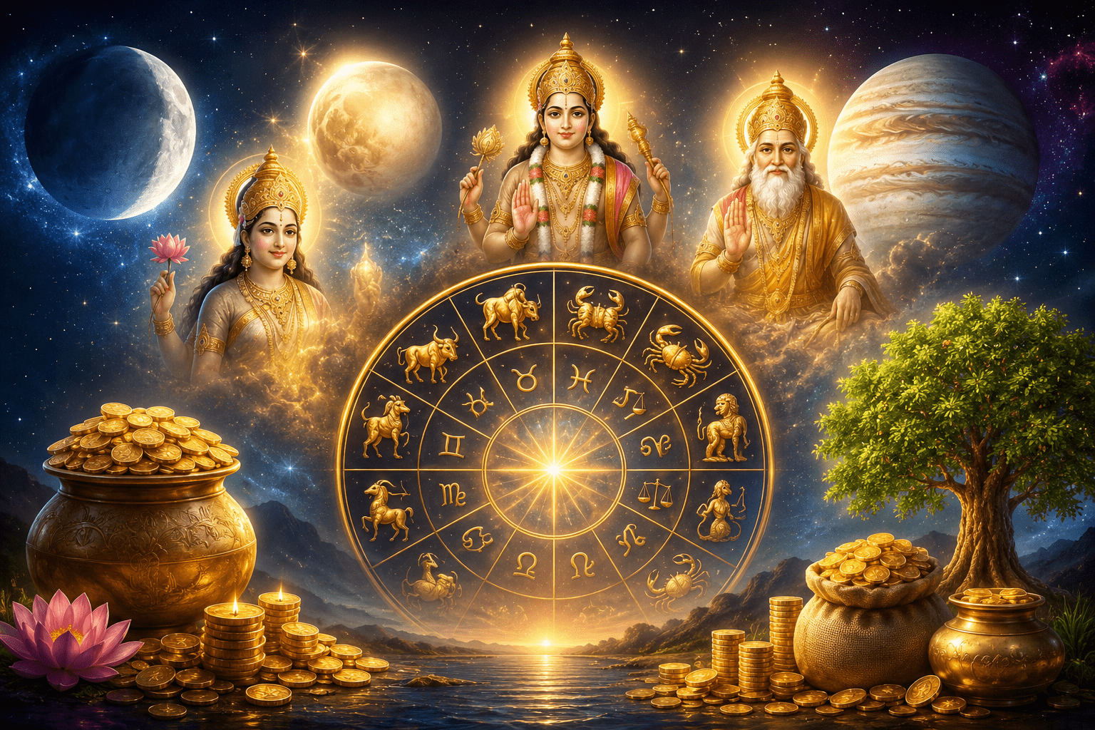 Success and Triple Benefits Await These Lucky Zodiac Signs!