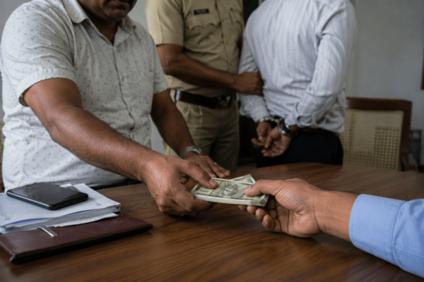 RTO Inspector and aide arrested for accepting bribe at Khursapar check post!
