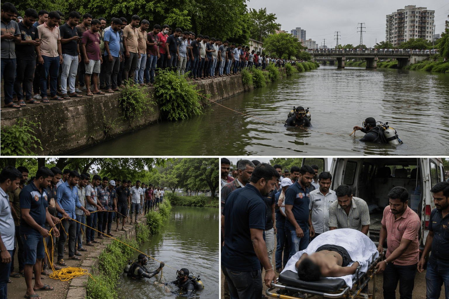 15-Year-Old Boy Drowns While Swimming with Friends in Dimbhe Canal!