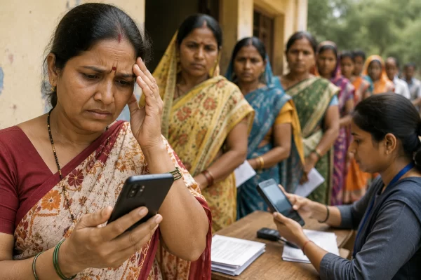 
e-KYC Verification Leads to Drop in Eligible Beneficiaries.
