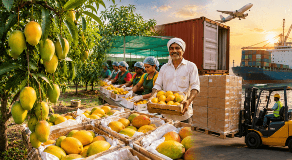 Global Demand for Maharashtra’s Mangoes: 67,000 MT Exported in Three Years as Farmers Embrace Orchards!
