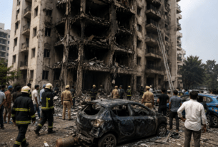 Three Injured, Fire Brought Under Control