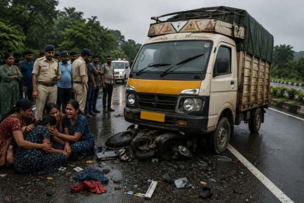 Mumbai-Based Family of Four Crushed to Death by Tempo
