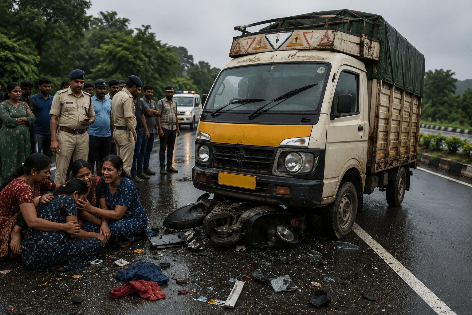 Mumbai-Based Family of Four Crushed to Death by Tempo