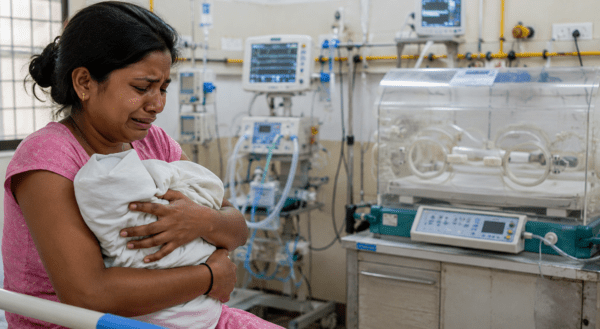  Tragic Loss in Ulhasnagar: Newborn Baby Girl Dies Due to Lack of NICU and Ventilator Facilities!
