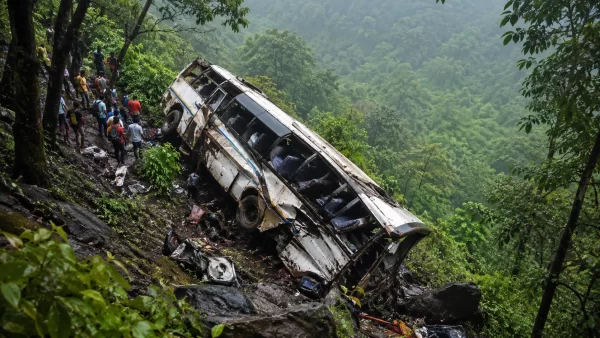Bus Carrying SEEPZ Employees Plunges into Gorge, Two Dead
