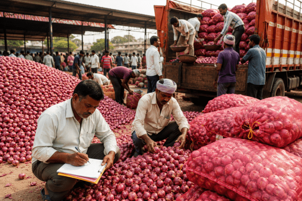 NAFED and NCCF to Start Direct Onion Procurement at Guaranteed Prices from Tomorrow!
