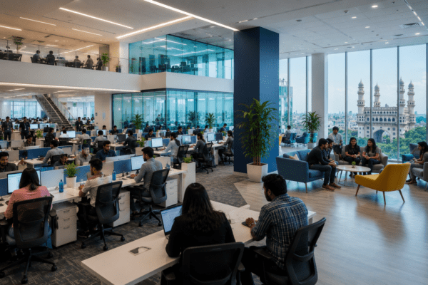 American Telecom Giant Launches Global Tech Hub in Hyderabad!
