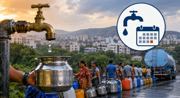 Pune Water Alert: Proposed Shift to Alternate-Day Supply Amidst Forecast of Less Rainfall!
