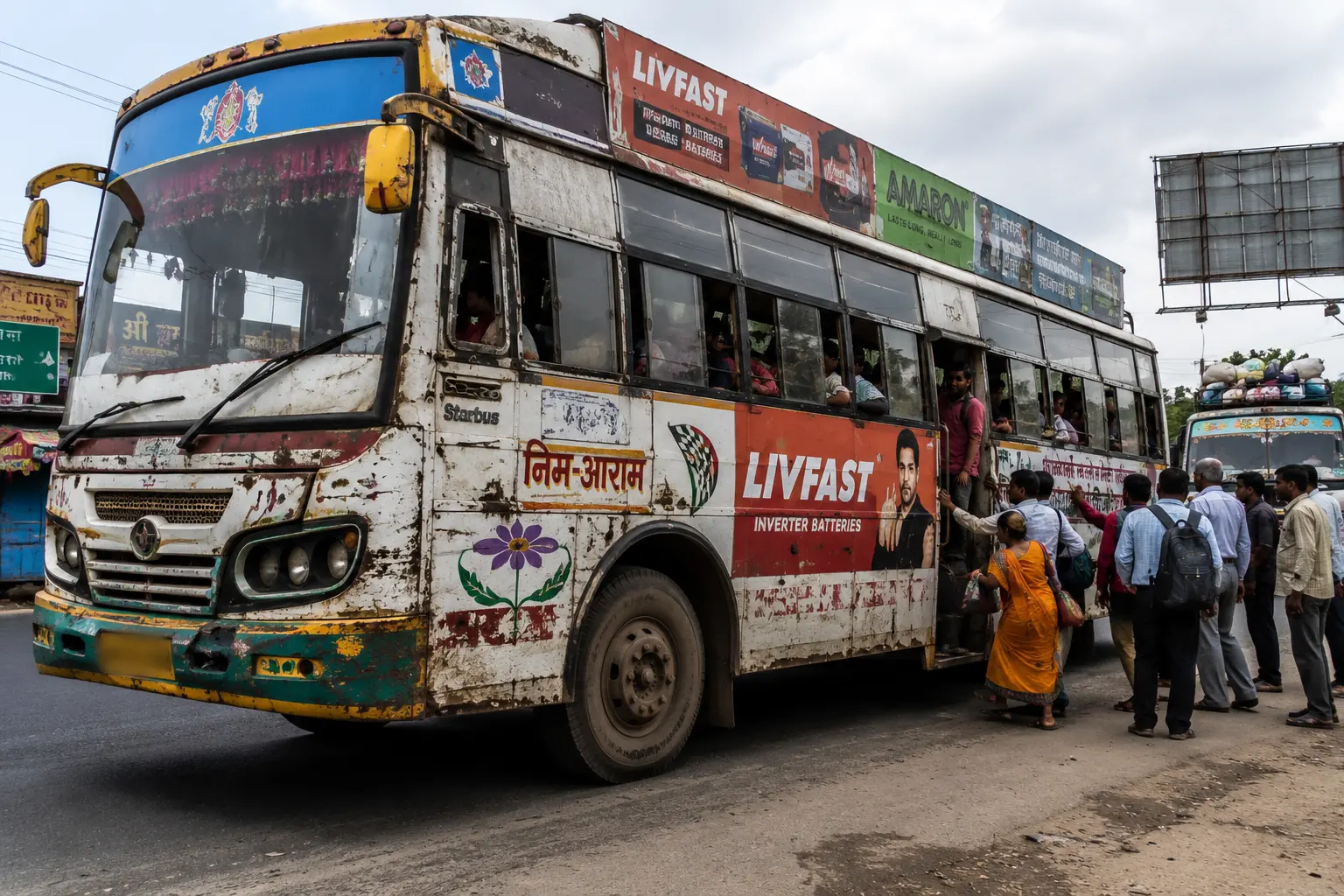 'Nim-Aram' Buses on Warud-Nagpur Route Cheat Passengers