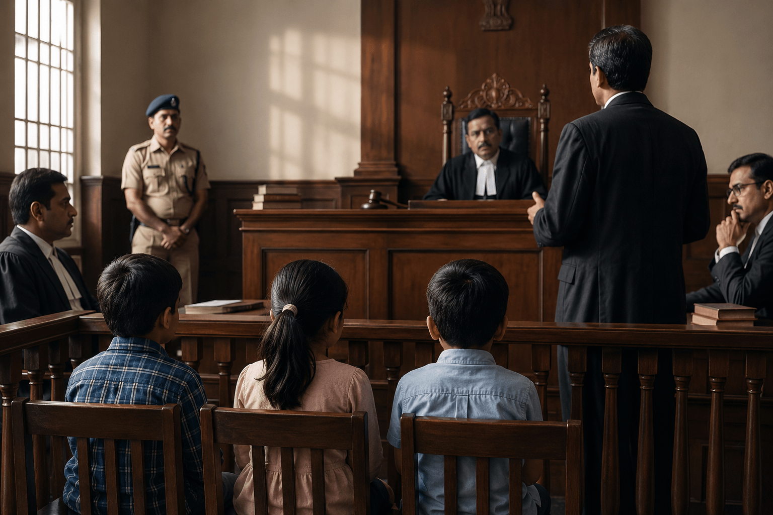 Courageous Testimony of Three Child Witnesses Becomes Crucial in Court.
