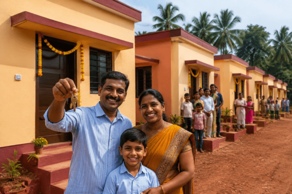  'Majhe Ghar' Scheme Brings Joy: 5,000 Families in Goa Get Relief

