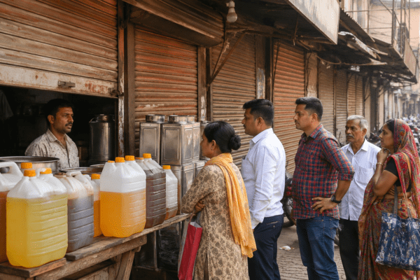 TukaramMundhe, FDAAction, Ahilyanagar, EdibleOil, FoodSafety, MaharashtraNews, Adulteration, Akole, ConsumerRights, HealthAlert, BreakingNews, 
PureFood, ActionAgainstAdulteration, MarathiNews, PublicHealth

