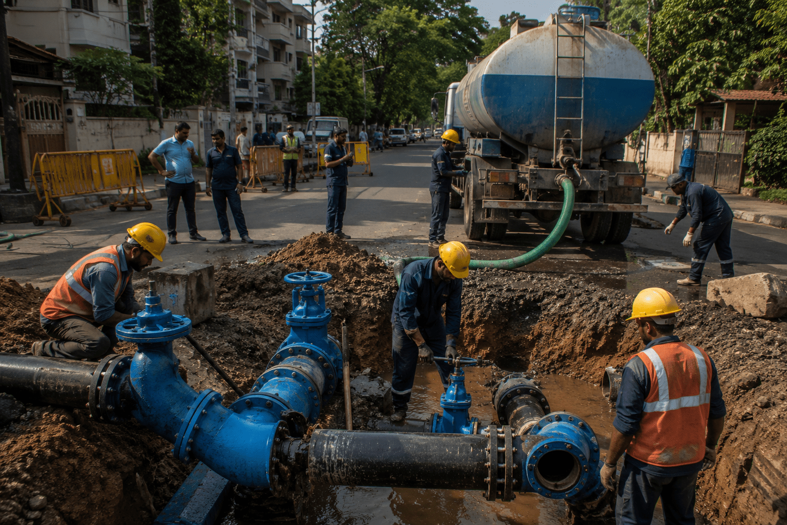 Major Pipeline Work in Gokhale Nagar to Disrupt Water Supply on June 4!