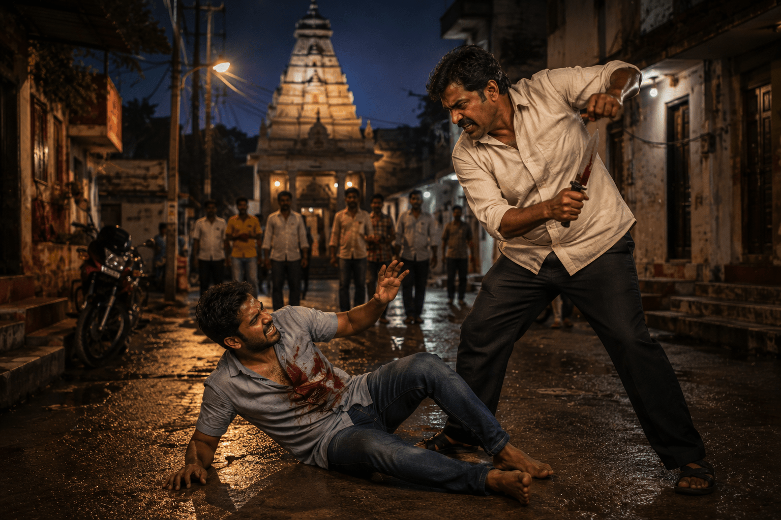 Uncle Attacks Nephew with Knife in Alandi Following a Dispute