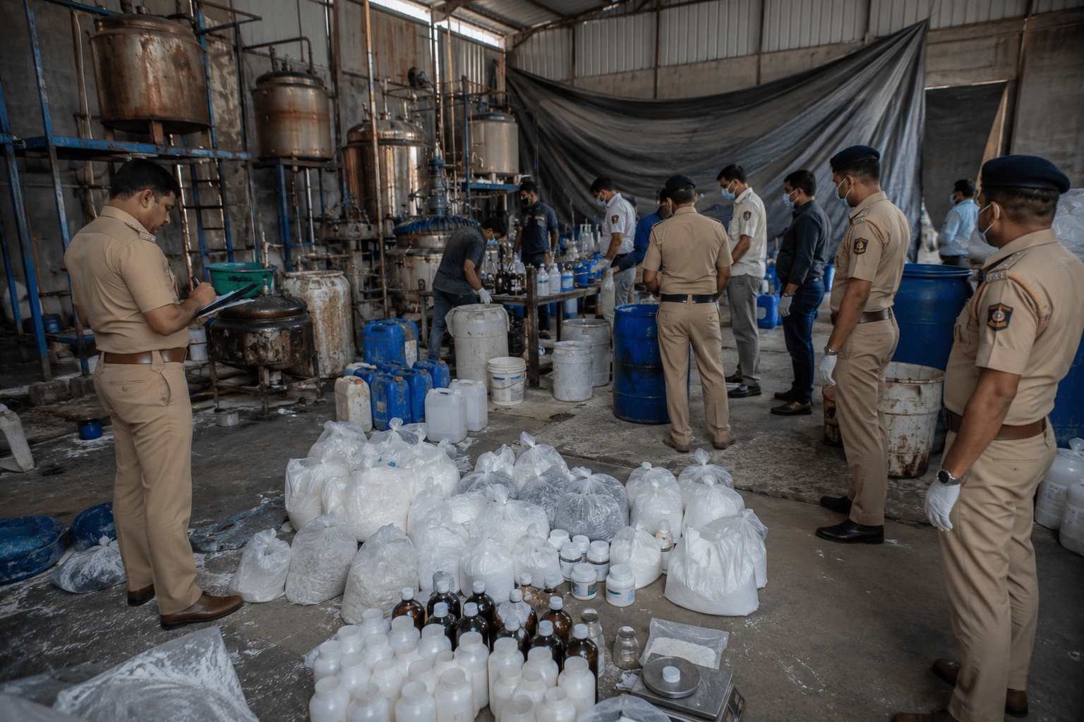 Goods Worth Rs.74 Crore Seized, Two Arrested!