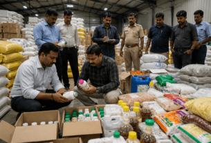Raids Across 7 Districts in Chhatrapati Sambhajinagar; 2.47 Crore Worth of Adulterated Goods Seized