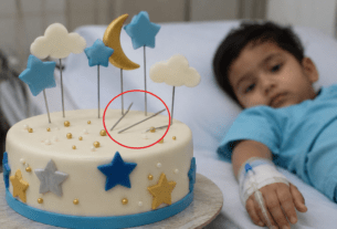 3-Year-Old Boy Swallows Metal Pins Hidden in Cake Decorations in Thane.