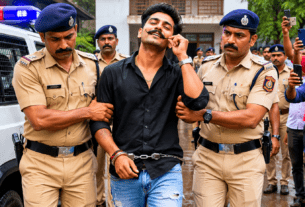 Chain Snatching Accused Twirl Mustaches and Smile Before Police