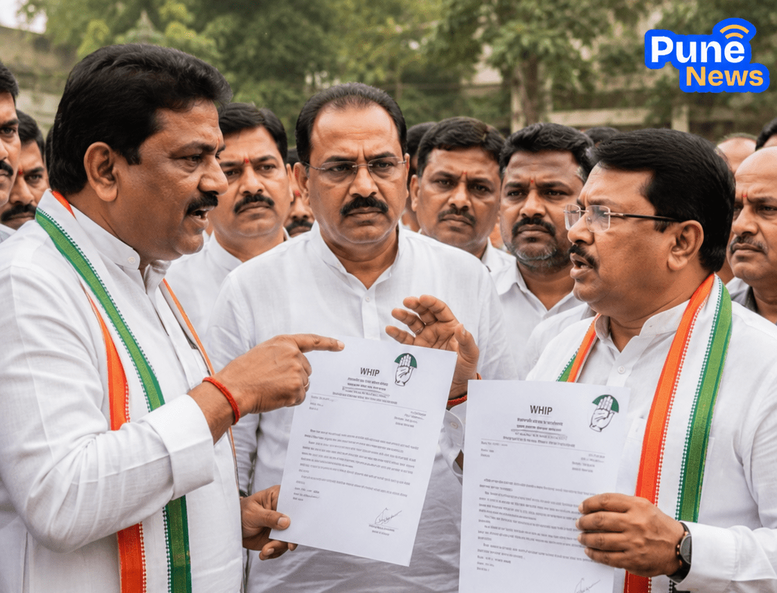 Political Storm in Chandrapur: Congress Corporators Caught in Confusion Over Rival Whips by Dhanorkar and Wadettiwar Factions!