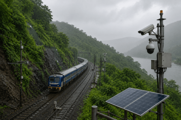 
Now AI monitors the monsoon! Konkan Railway's major initiative to prevent landslides

